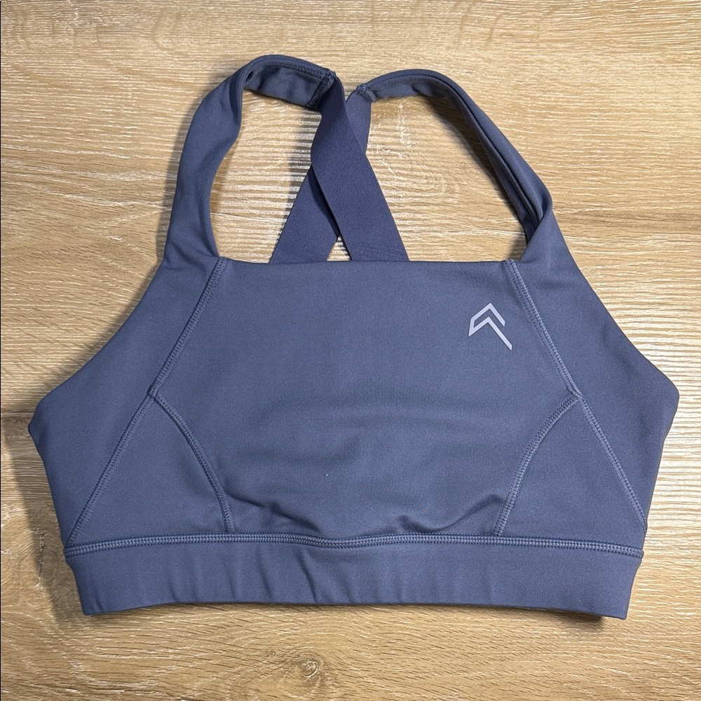Oner Active Timeless collection Women's Cross-Back Sports Bra - Slate blue